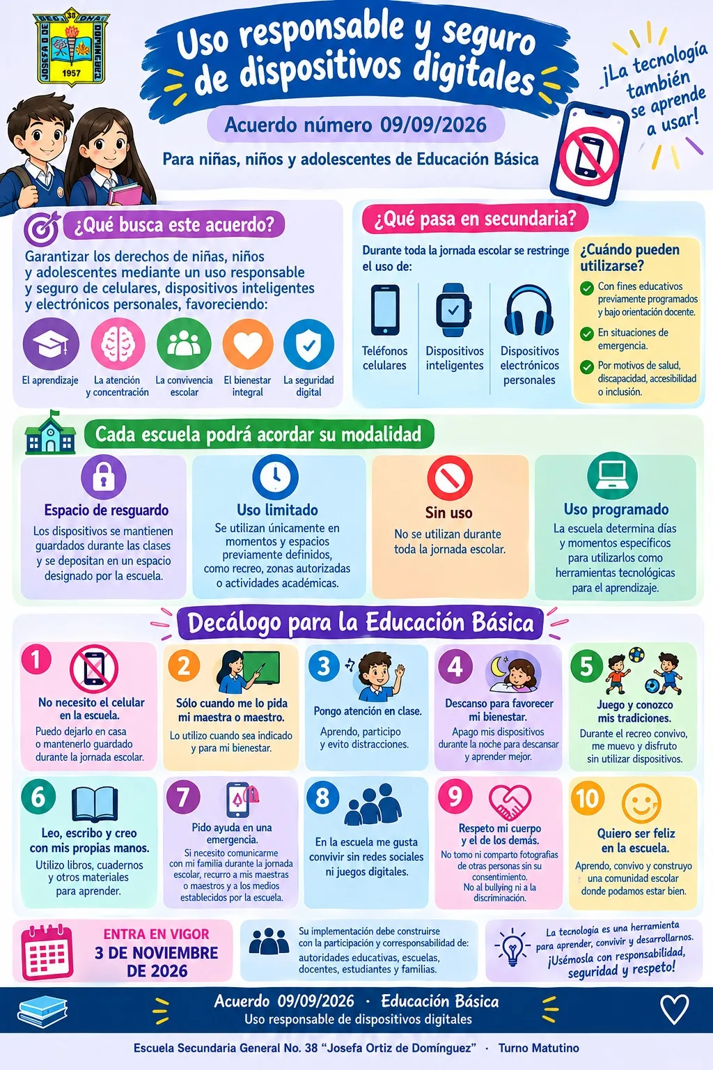 Primera semana de actividades escolares — 3